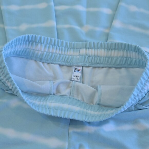 32 Degrees Girl's Blue & White Matching Short and Top Size L 14/16 - Picture 2 of 4